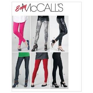 McCalls Patterns M6173 Misses / Miss Petite Pants and Leggings, Size 