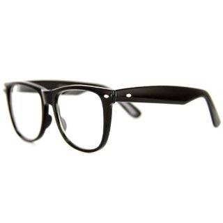  G&G Fake Glasses Big Classic Black Wayfarer Sunglasses 