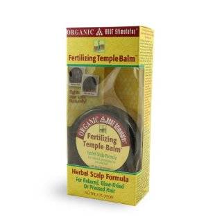 Organic Root Stimulator Herbal Scalp Formula, Fertilizing Temple Balm 