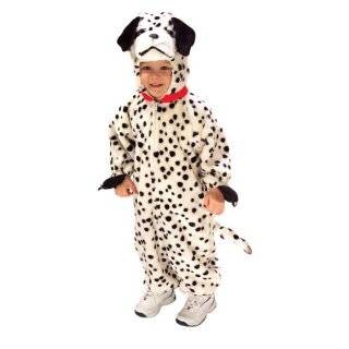  Kids Dalmation Puppy Dog Costume (SizeSmall 4 6) Toys & Games