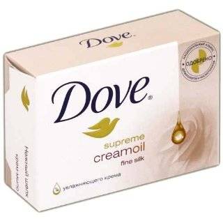 Dove Beauty Bar Supreme Cream Oil Fine Silk Soap 4.75 Oz / 135 Gr 