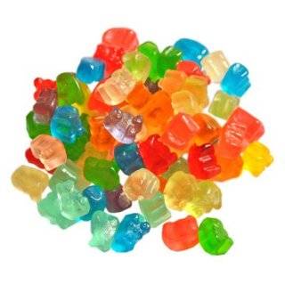 Albanese 12 Flavor Assorted Gummi Bears, Fat Free, 5 Pound Bags (Pack 