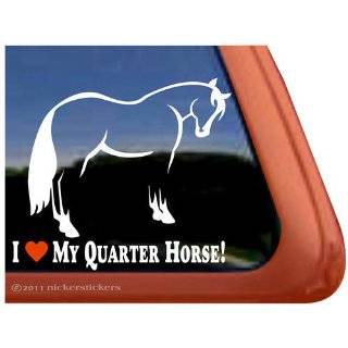    RUNNING HORSE on HORSE TRAILER Vinyl Sticker/Decal Automotive