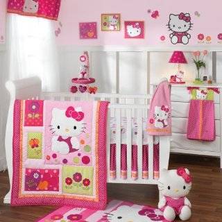  Hello Kitty & Friends   6 Piece Crib Bedding Set Baby