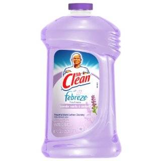 Mr. Clean Multi Surfaces Liquid with Febreze Freshness Lavender and 