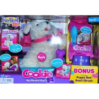 FurReal Friends Cookie My Playful Pup Exclusive BONUS Set with Puppy 