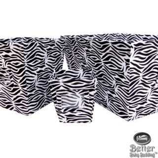 Baby Girl Black Pink Zebra Print Crib Nursery Bedding Quilt Set Accessories