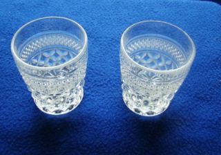 2 Anchor Hocking Wexford Old Fashioned Glasses