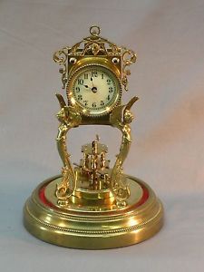Antique 400 Day Anniversary Clock Disc Pendulum RARE Model