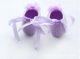 Lovely Lace Flower Soft Sole Girls Children Princess Style Toddler Baby Shoes