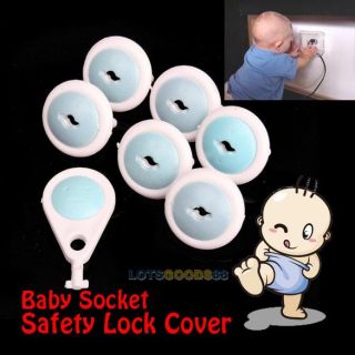Socket Security Child Baby Electrical Electric Plastic Safety Safe Lock Cover