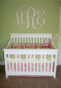 Adorable Pink Paisley Baby Girl Crib Bedding Set with Matching Accessories