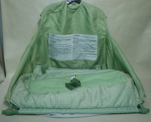 Safety 1st Play Yard Pen Original Replacement Bassinet Baby Bed Green Part Full