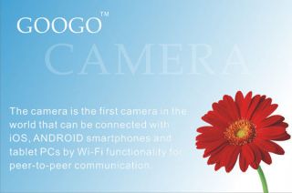 Googo Wireless WiFi Spy Camera Baby Monitor for iOS Andriod Smartphone Tablet