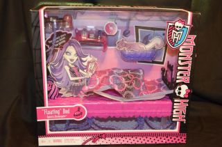 New 2013 Mattel Monster High "Floating" Bed Doll Furniture Playset for Spectra
