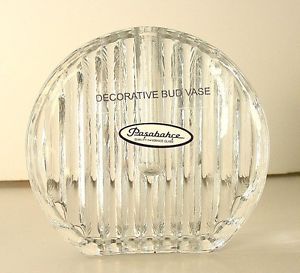 Pasabahce Handmade Art Glass Decorative Bud Vase Made in Turkey New