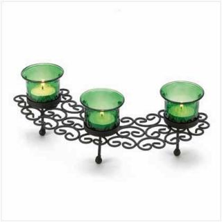 Decorative Art Candle Holder Home Accent Table Decor Display Stand Centerpiece