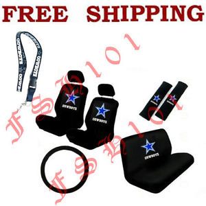 NEW Personalized Dallas Cowboys NFL ver 3 Car Seat Covers - Saleoff