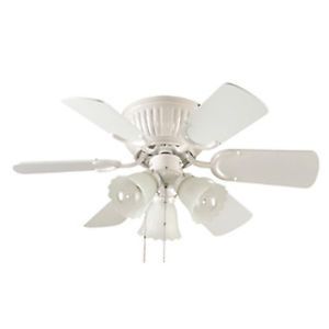 Two Harbor Breeze 30" Hugger Style Ceiling Fans