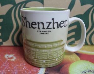 16oz Starbucks Coffee Mug Shenzhen City Collector Series Mugs