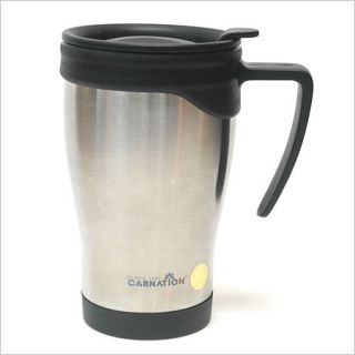 Thermos Double Wall Stainless Steel Coffee Travel Mug Cup 350ml