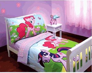 My Little Pony 4 Piece Toddler Bedding Set