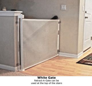 New Retractable Baby Gate Safety Dog Child Pet