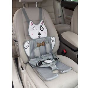 New Cartoon Portable Baby Kid Infant Belt Car Safety Seat for 0 6 Years Old