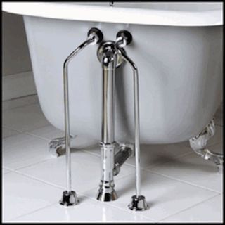 Plumbing Pair Water Supply Lines for Clawfoot Bath Tub on Legs Nice Quality