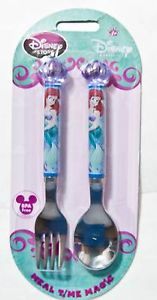  Little Mermaid Ariel Kid's Flatware Fork Spoon Set Sold Out RARE