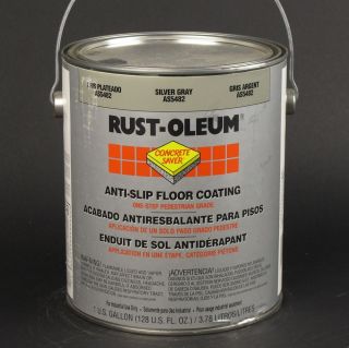 Rust Oleum Concrete Saver Anti Slip Floor Coating Silver Grey AS5482