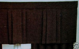 ★ Thermal Blackout ★★ 18"Window Curtains Valance Panel Primitive Country Cottage