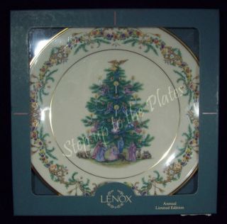 Lenox Christmas Trees Around The World Plate Italy 1997