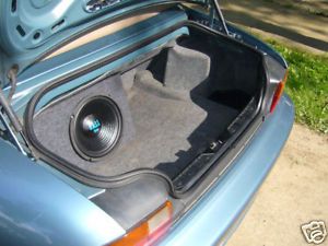 Custom Subwoofer Enclosure Trunk Box for BMW Z3 10" Sub