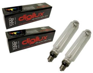 2 Digilux DX1000 HPS 1000W Digital Grow Light Bulbs Sodium Hydroponics Quality