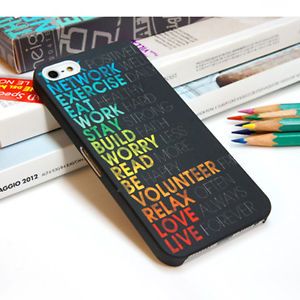 Apple iPhone 4 Case 4S Cover Color Character Case Screen Protector
