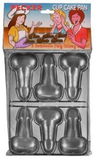 Steel Penis Cup Cake Cupcake Pan for Bachelorette Party Supplies Gifts Props