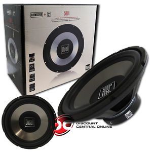 Dual SD12 12 inch Single 4 Ohm Car Audio Subwoofer 175W RMS