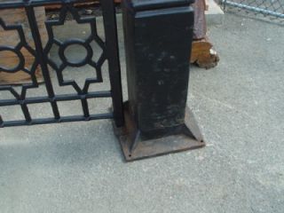 Solid Cast Iron Victorian Style Driveway Gates W2A