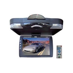 New Pyle 14 Overhead Car TV Monitor CD DVD Player Combo 14" Vehicle Screen 2013
