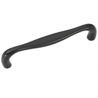 5" Belwith Hickory P3343 MB "Triomphe" Matte Black Cabinet Pull Handle 128mm