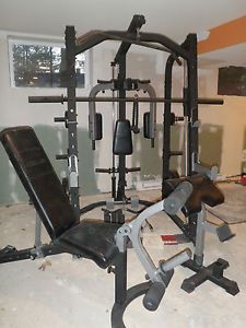 Fitness Gear Smith Machine Fully Loaded