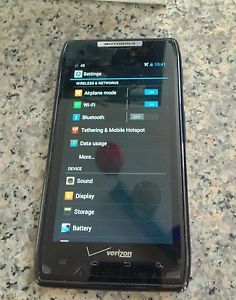 Motorola Droid RAZR 16GB Black Verizon Smartphone