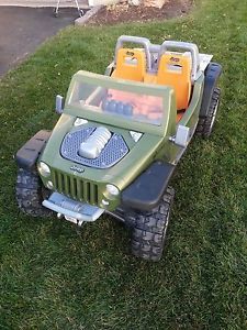 Power Wheels Fisher Price Monster Traction Jeep Hurricane