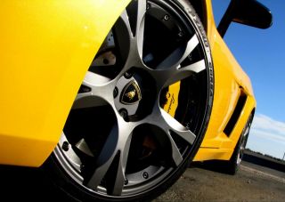 Factory Dark Grey Lamborghini LP560 Callisto Wheels New Tires Gallardo LP550
