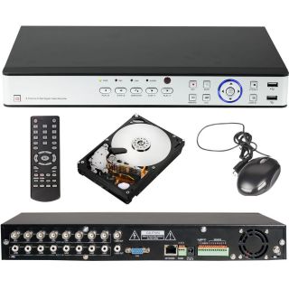 8 Channel CCTV Surveillance Security 1TB HDD DVR Internet Mobile iPhone Access