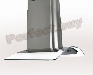 New Touch Control 36" Stainless Steel Glass Wall Mount Range Hood PW36 668s