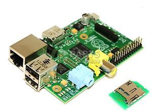 New Raspberry Pi 512MB HDMI Audio Port Single Board Mini Computer w Card Reader