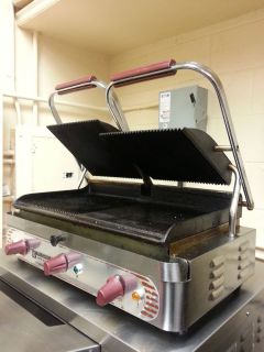Heavy Duty Commercial Panini Press Sandwich Grill Made in Italy