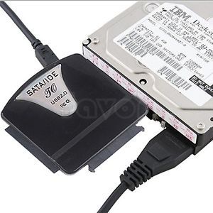 USB 2 0 to SATA IDE Cable ATA Converter Adapter for Hard Drive 2 5" 3 5" DVD CDR